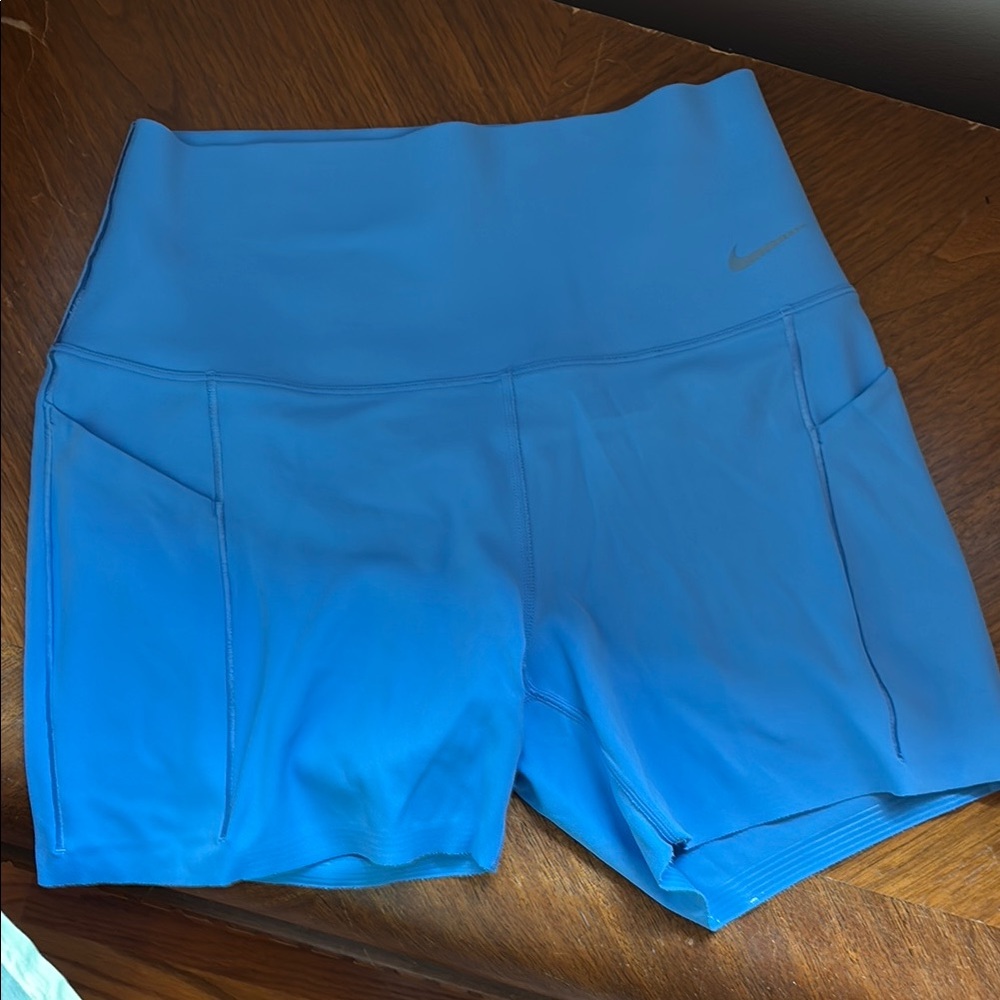 Nike Blue Athletic Shorts Lightweight Performance